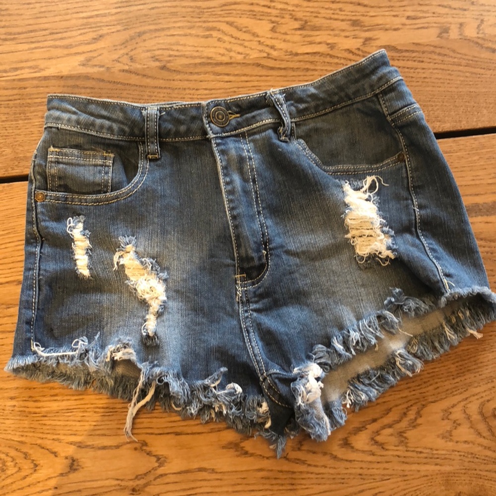 Jean shorts
